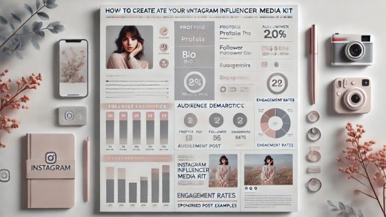 How to Create Your Own Instagram Influencer Media Kit