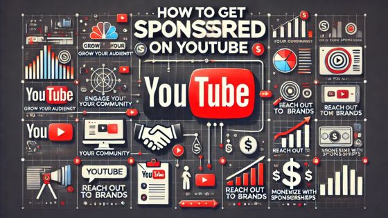 How to Get Sponsored On YouTube