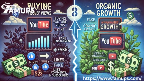 Buying YouTube Views vs Organic Growth