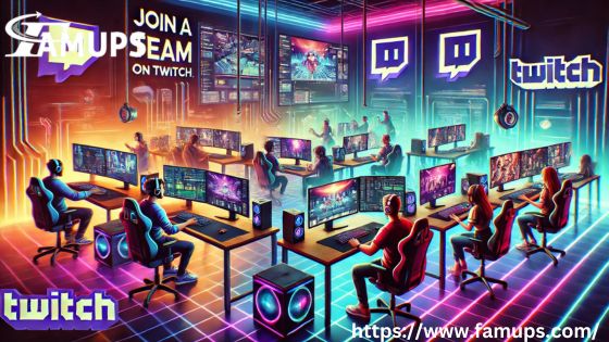 Join a Team on Twitch