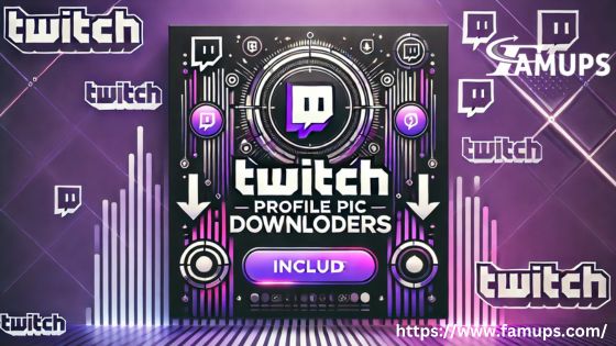 Twitch Profile Pic Downloaders