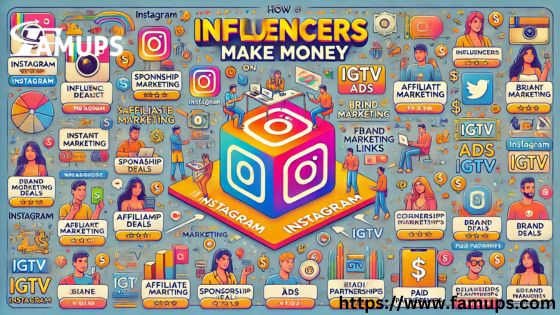 Influencers Make Money on Instagram